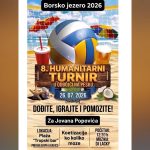 Humanitarni turnir u odbojci na pesku na Borskom jezeru